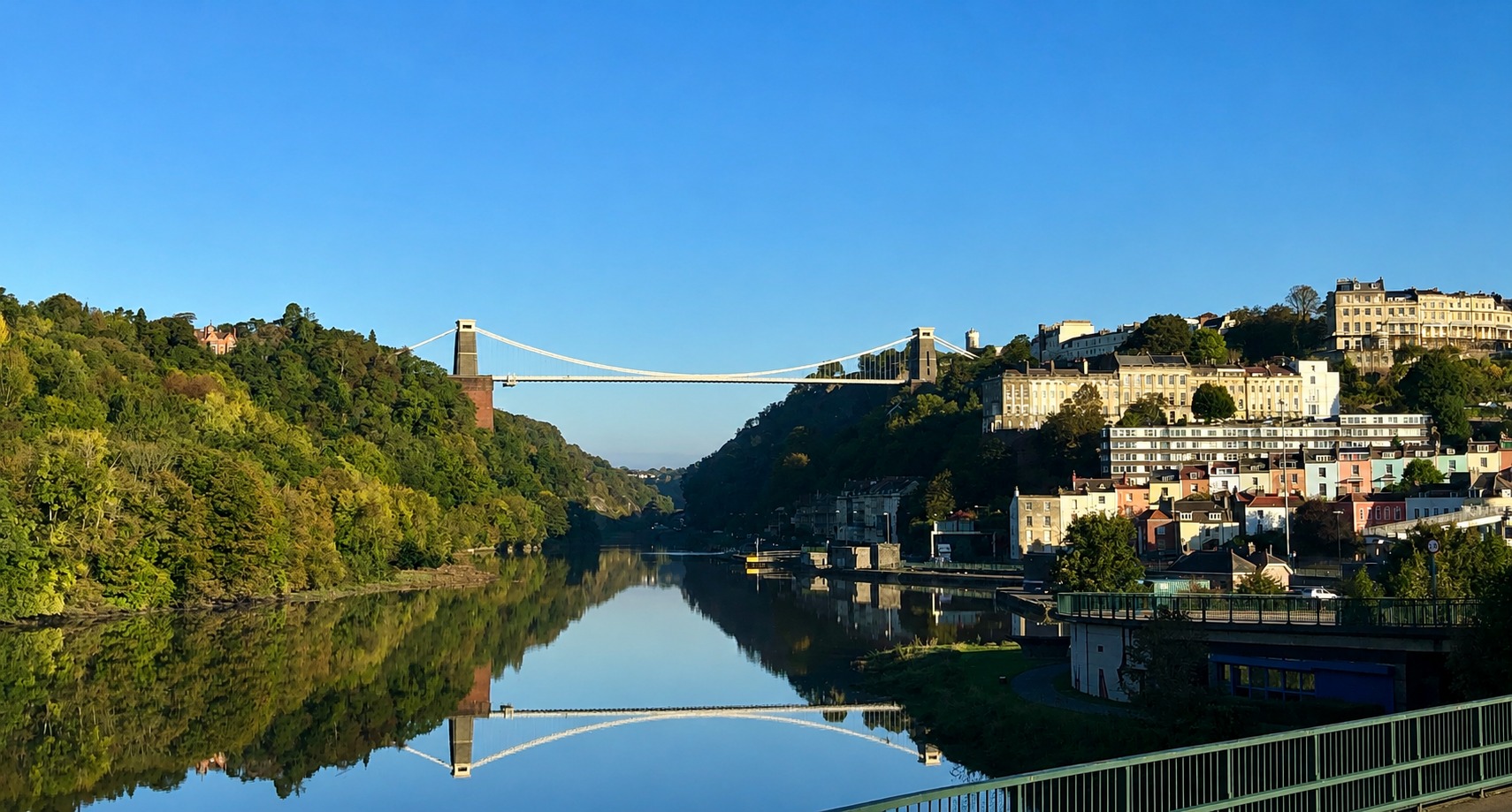 Clifton Suspension Bridge over the Avon Gorge in Bristol